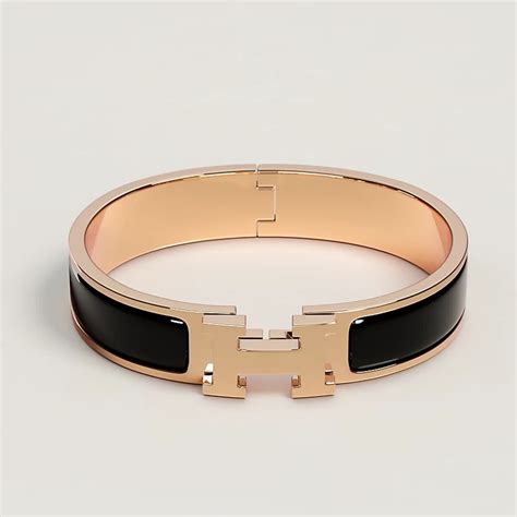 2018 wide hermes enamel h bracelet replica|hermes clic clac bracelet dupe.